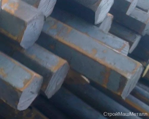 Шестигранник калиброванный 46 мм ст 09г2с ГОСТ 8560