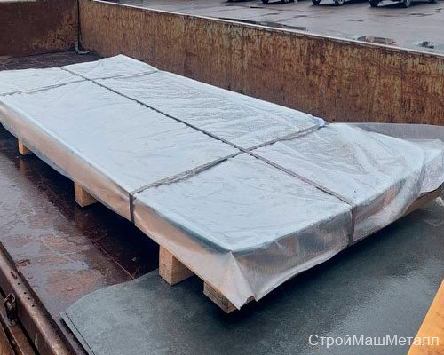 Лист оцинкованный 0,45х1250х2500 мм Zn140 08пс ГОСТ 14918