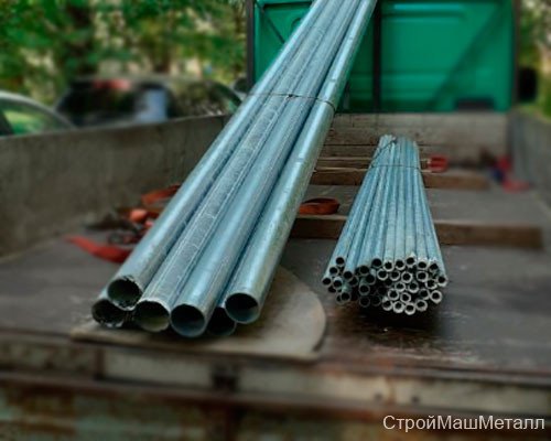 Труба оцинкованная 90х4 мм ст 20 ГОСТ 3262-75
