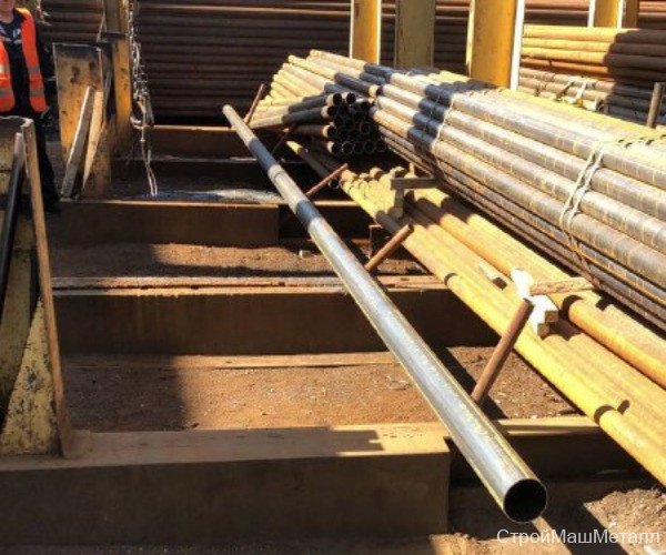 Труба электросварная 108х3,5 мм ст 09Г2С ГОСТ 10704