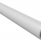 Труба поликарбонатная опал, 12-200 мм, Стенка: 1.2;1.5 мм