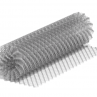 Сетка плетеная 55х55, d 2,5мм, 1,5х10м с полимерным покрытием оцинкованная