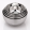 Чашка лабораторная со сферическим дном и усиленной кромкой из платины Пл99,9 117-11 ГОСТ 6563-75