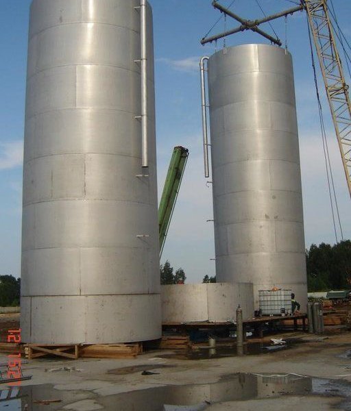 Резервуары вертикальные стальные РВС
